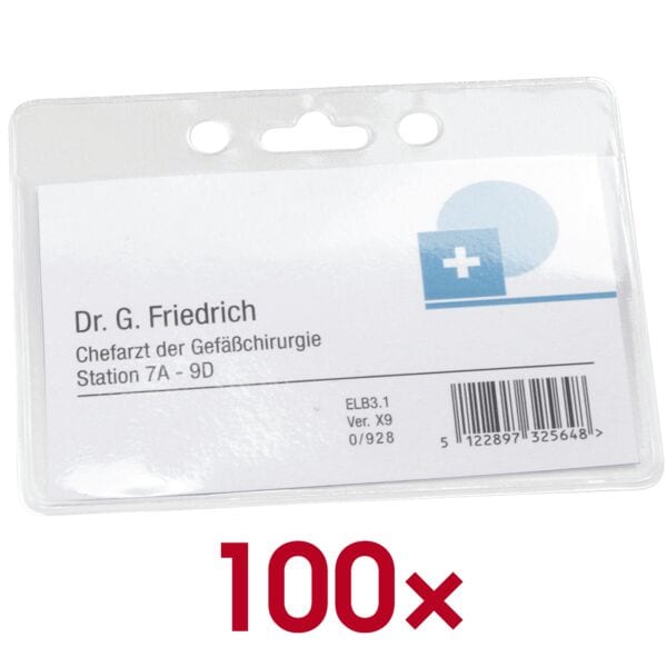 EICHNER Ausweishllen EC-Karte 100 Stck