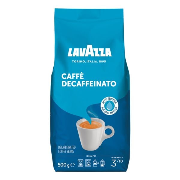Lavazza Caff Decaffeinato entkoffeinierte Kaffeebohnen 500 g