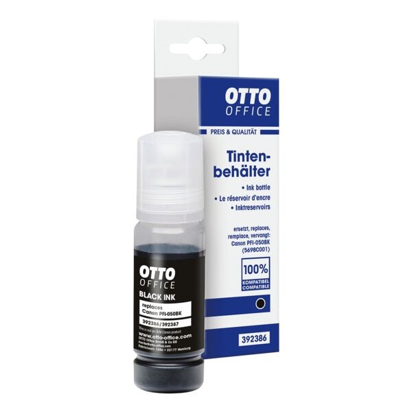 OTTO Office Tintenflasche ersetzt Canon »PFI050BK« schwarz