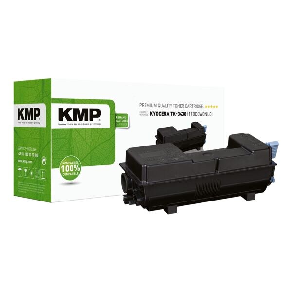 KMP Toner ersetzt Kyocera TK3430 K schwarz