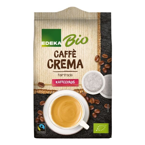 EDEKA Bio Caffè Crema Kaffee-Pads 40 Stück