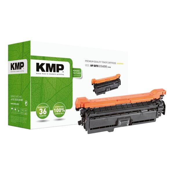 KMP Toner ersetzt HP »CE400X« HP 507X schwarz