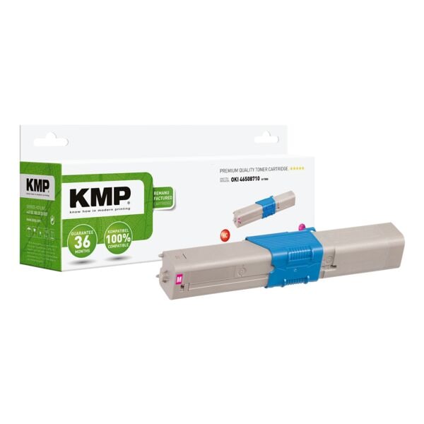 KMP Toner ersetzt OKI »46508710« rot