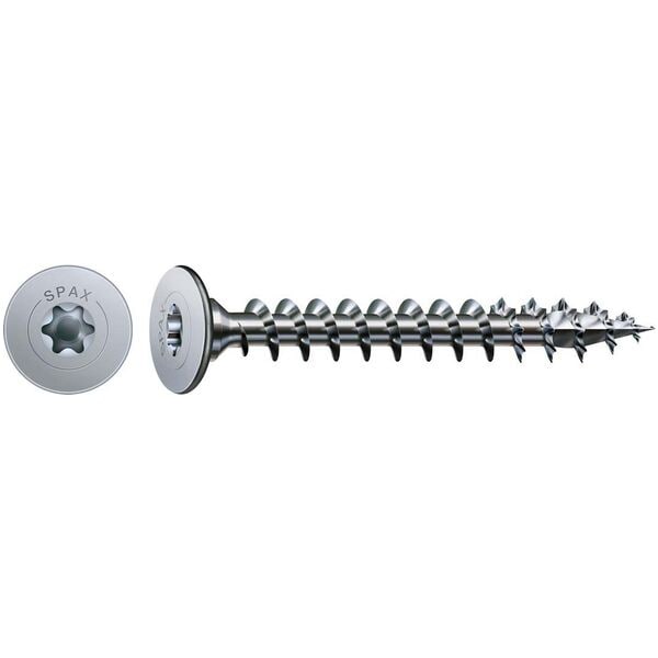 SPAX Rckwandschrauben T20 Flachkopf WIROX 3,5 x 25 mm 300 Stck