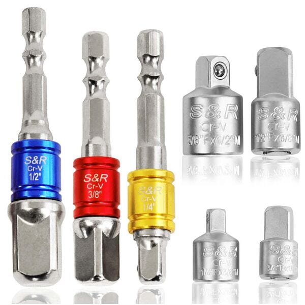 S&R 7-tlg. Steckschlsselsatz