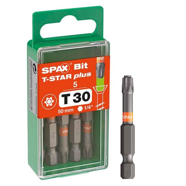 SPAX Bit-Set »T30 T-STAR Plus« 50.0 mm
