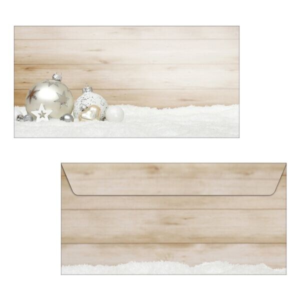 Sigel Motiv-Briefumschlag Cosy Christmas DIN lang ohne Fenster 50 St�ck