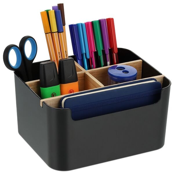 relaxdays Schreibtisch-Organizer 5 Fcher
