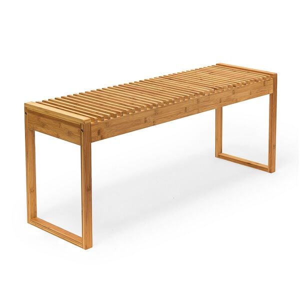 relaxdays Sitzbank aus Bambus