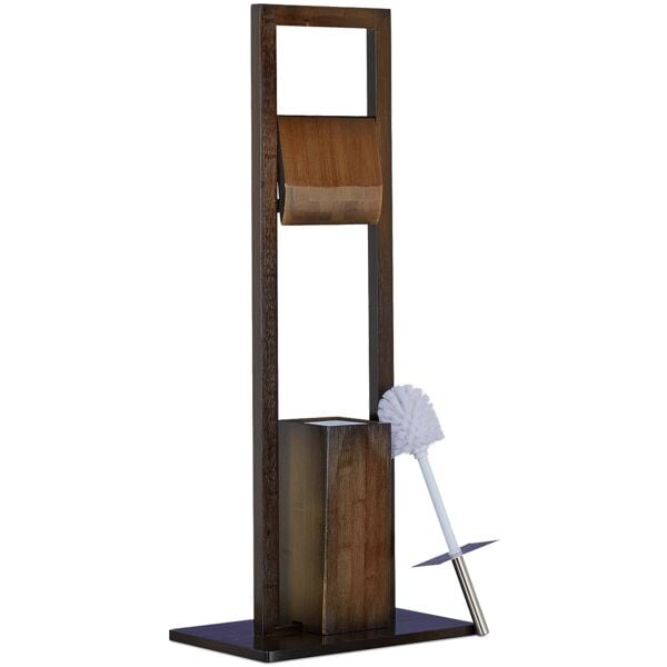 relaxdays WC Garnitur �Bambus�