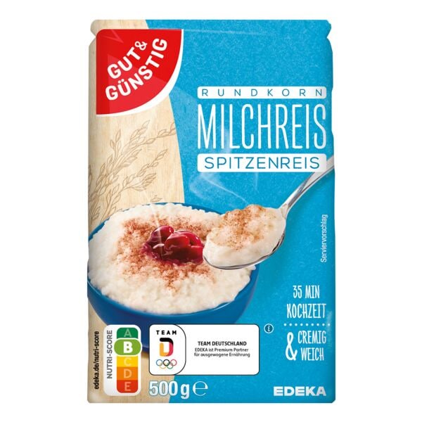 Gut und Gnstig Rundkorn Milchreis 500 g