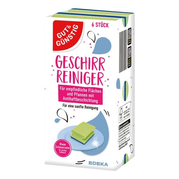 Gut & Gnstig 6er-Pack Geschirrreiniger