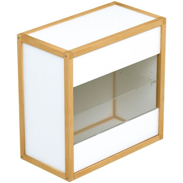 LIGNUM Boxx Vitrine �Lignum Boxx� satinato Glas