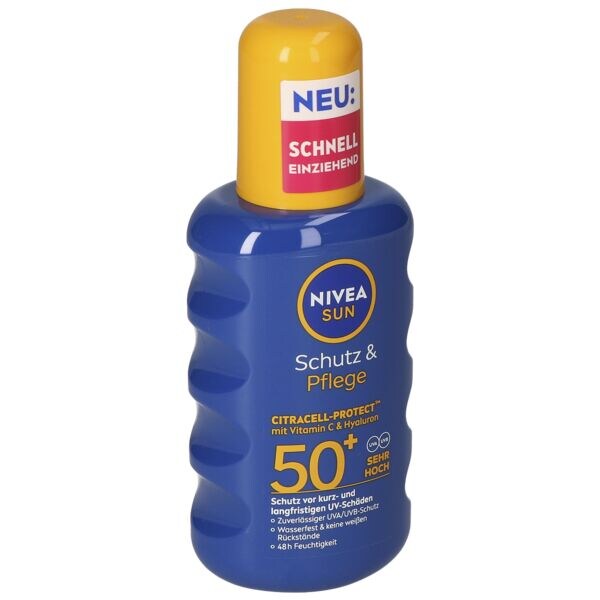 NIVEA SUN Sonnenlotion �Schutz & Pflege� LSF 50+ 200 ml