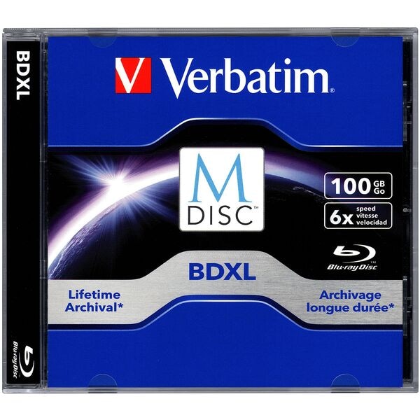 Verbatim Blu-ray BD-R �M Disc� 1 St�ck Jewel Case