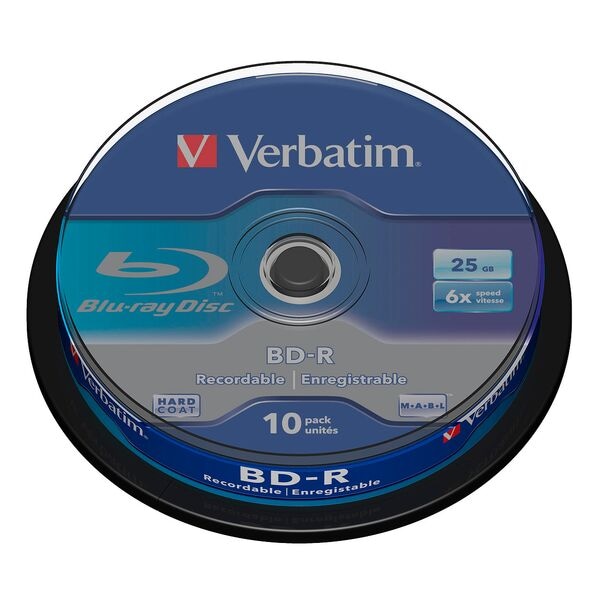 Verbatim Blu-ray BD-R 10 Stck Spindel