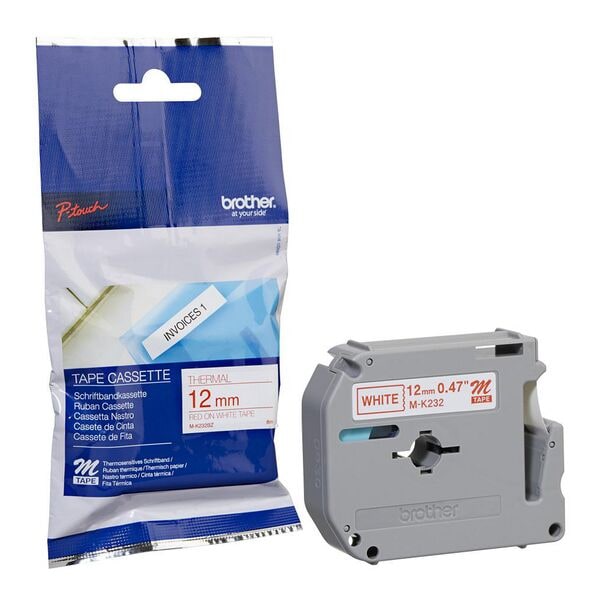 Brother Beschriftungsband M-K232 12 mm x 8 m