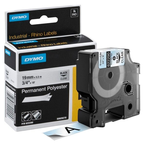 Dymo Beschriftungsband �RHINO 622290 � 19 mm x 5,5 m
