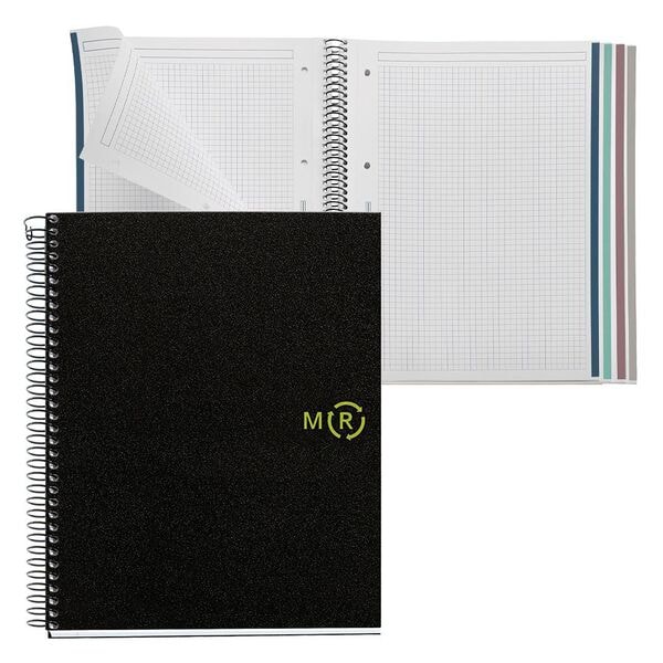 Collegeblock Miquelrius Eco Design 4 A4 kariert, 120 Blatt