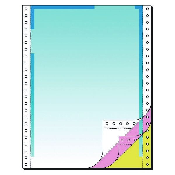 Sigel Endlospapier blau/rosa/gelb - 400 Blatt