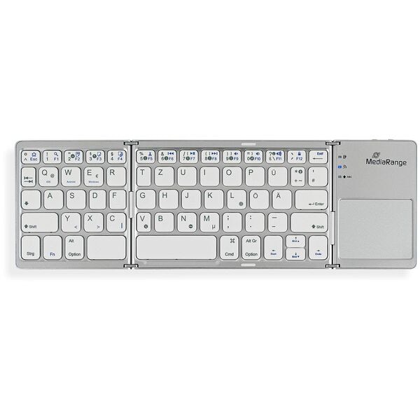 MediaRange Kabellose Tastatur MROS133 silber