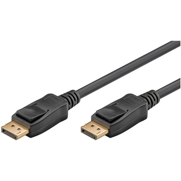 goobay Displayport-Kabel DisplayPort 2.1 schwarz 3.0 m