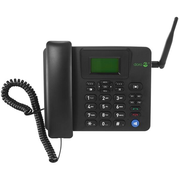 DORO GMBH Schnurgebundenes Telefon 4100H schwarz