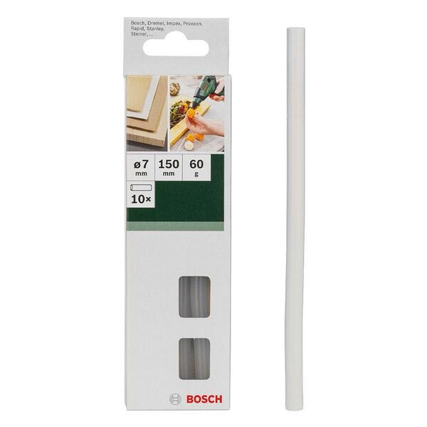BOSCH 10er-Pack Heiklebesticks Cristal 7 mm