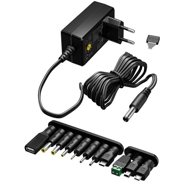 goobay Universal-Netzteil USB / DC 27 W