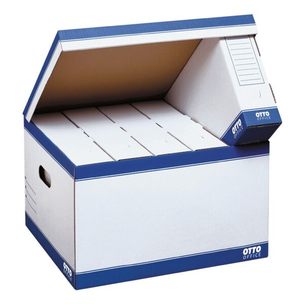 OTTO Office Klappdeckel-Container small - 10 Stck
