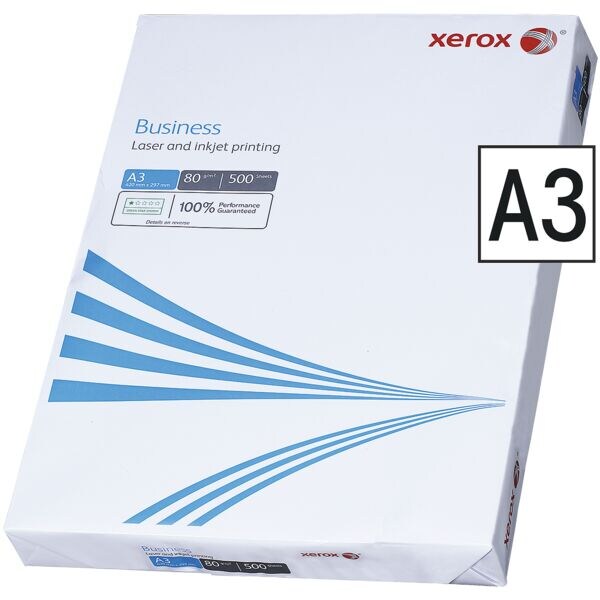 Multifunktionales Druckerpapier A3 Xerox Business - 500 Blatt gesamt