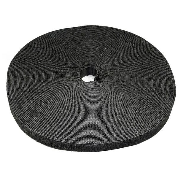 LABEL THE CABLE Klettkabelbinder Roll Strap Pro 25 m schwarz