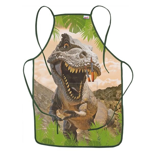 ROTH Kinder-Malsch�rze �Tyrannosaurus� gr�n Einheitsgr��e