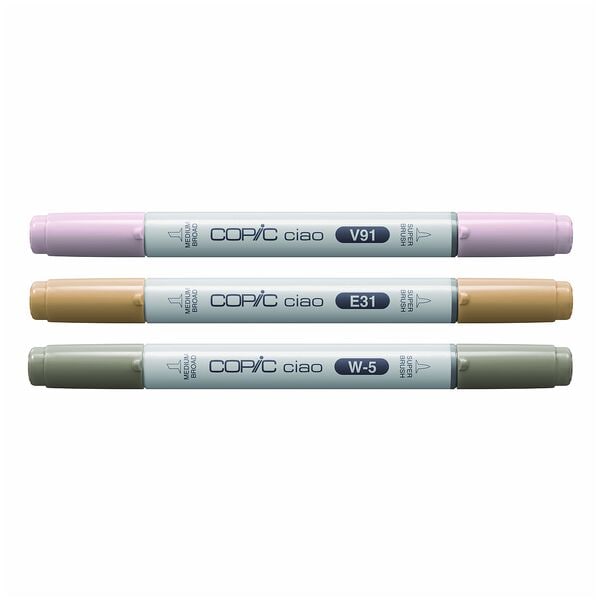 COPIC Ciao Layoutmarker-Set Ciao Pet Palette 3 Stck