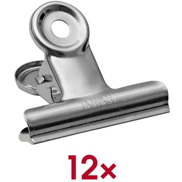 Wedo Briefklemmer 75 mm 12 Stck