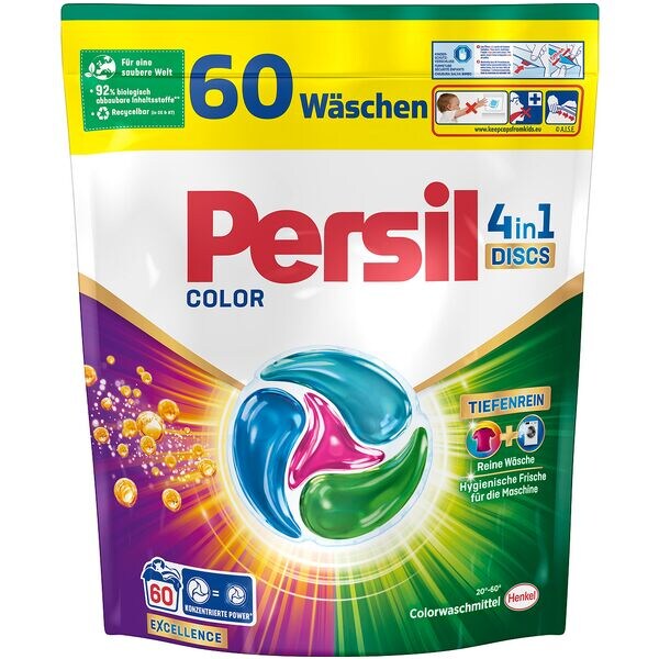 Persil Waschmittel COLOR 4in1 DISCS TIEFENREIN 60 WL