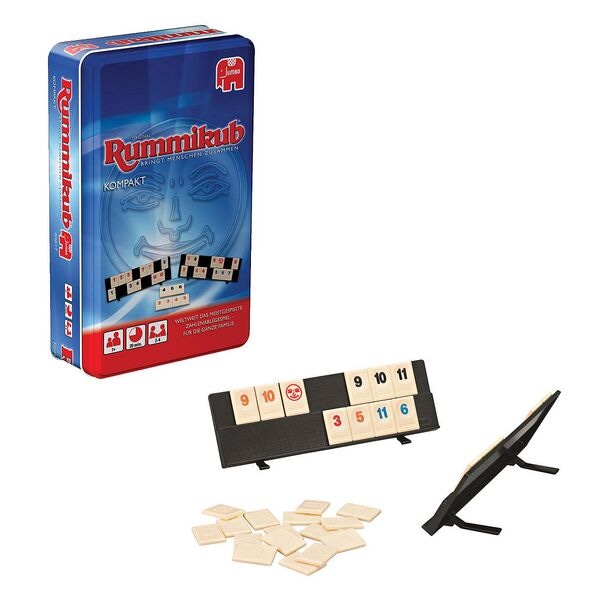 Jumbo Geschicklichkeitsspiel �Rummikub in Metalldose�