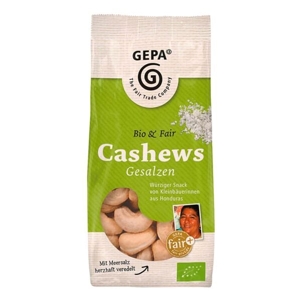 Gepa Bio Cashews gesalzen 100 g