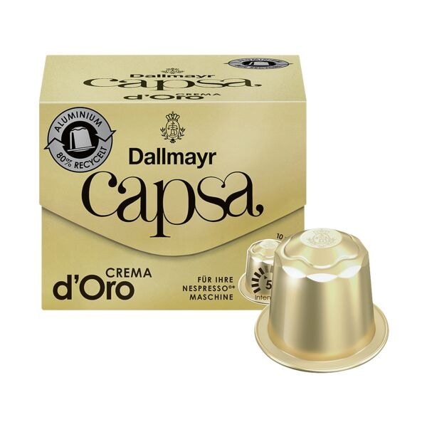 Dallmayr Kaffeekapseln Crema d'Oro 10 St�ck