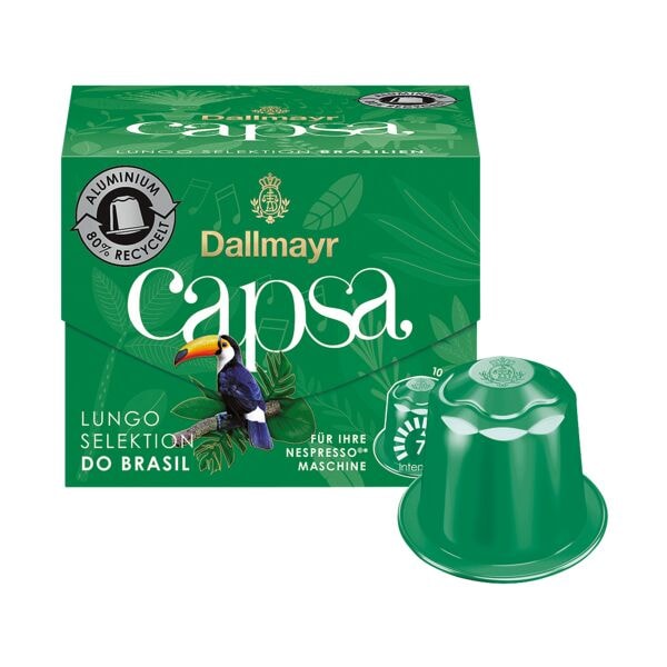 Dallmayr Kaffeekapseln Lungo Selektion Do Brasil 10 St�ck