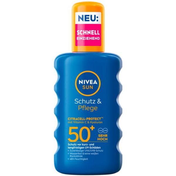 NIVEA SUN Sonnenspray Schutz & Pflege LSF 50 200 ml