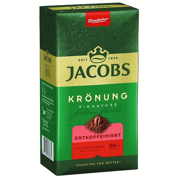 Jacobs Kaffee Signature Entkoffeiniert 500 g