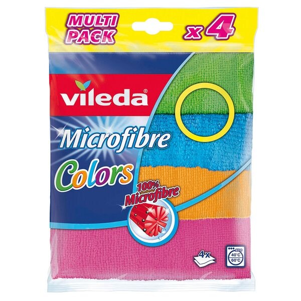 Vileda Mikrofasert�cher �Colors MULTI PACK� 4 St�ck