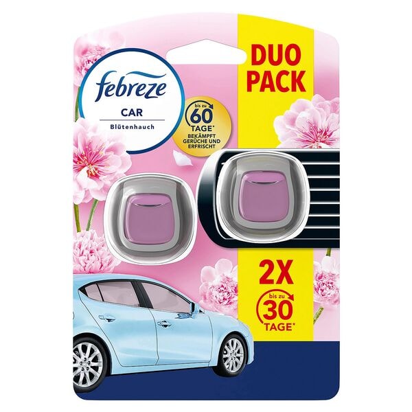 febreze 2er-Pack Autoduftspender CAR Bl�tenhauch 2 ml