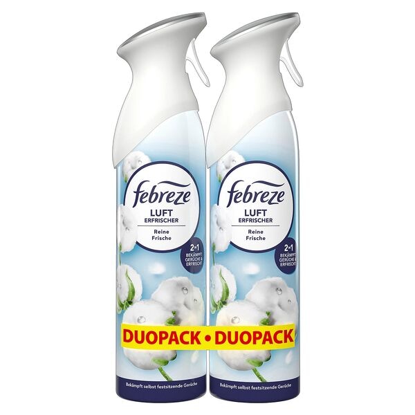 febreze 2er-Pack Raumspray Reine Frische 2x 185 ml