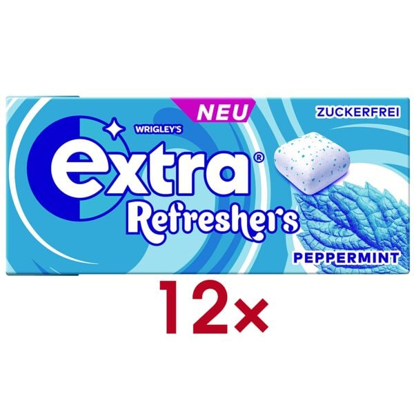WRIGLEY´S Extra PROFESSIONAL 12er-Pack Kaugummis »Refreshers PEPPERMINT« 17,9 g