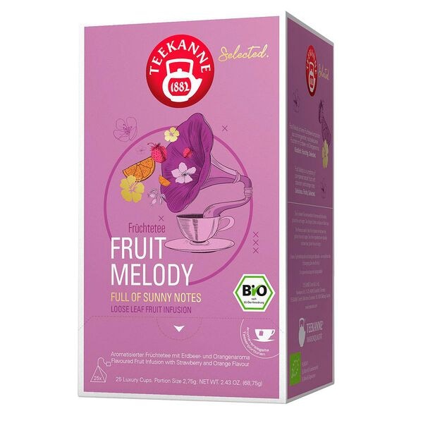 TEEKANNE Bio-Tee �Bio Luxury Cup Fruit Melody� 25 Portionen