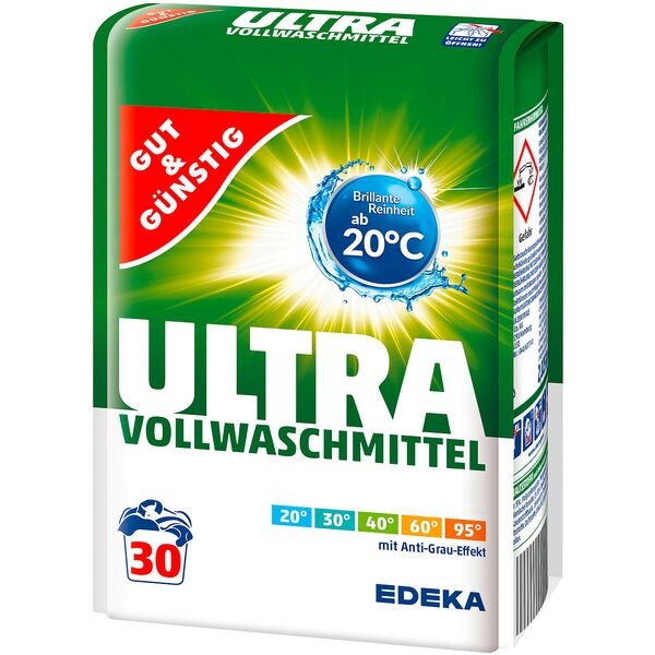 Gut & G�nstig Waschmittel �ULTRA� 30 WL