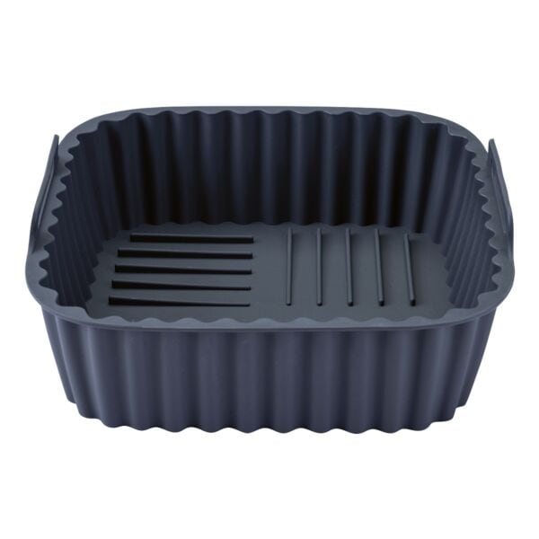 FACKELMANN Silikonform Airfryer eckig gerillt 17 cm