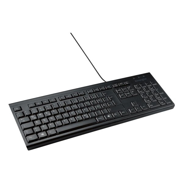 Kensington Kabelgebundene Tastatur KB100 EQ schwarz